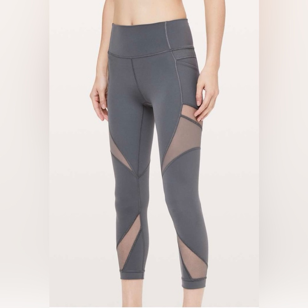 Lululemon Mesh In Motion Crop Legging